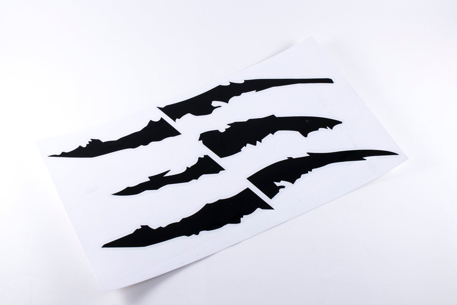 Xotic Tech Vinyl Headlight Taillight Claw Scar Scratch Decal Monster Stripe  Decor Sticker Black 