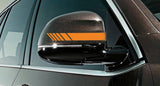 For Mercedes Benz W204 W212 W117 Glossy Vinyl Rear View Mirror Decor Stickers