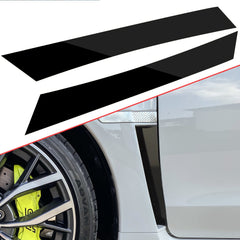 Glossy Black Side Fender Vent Vinyl Sticker for Subaru WRX STI Sedan 2015-2021