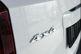 Xotic Tech 1pc 4x4 Silver Aluminum 3D Badge Decal Sticker Emblem For JEEP GRAND CHEROKEE WJ