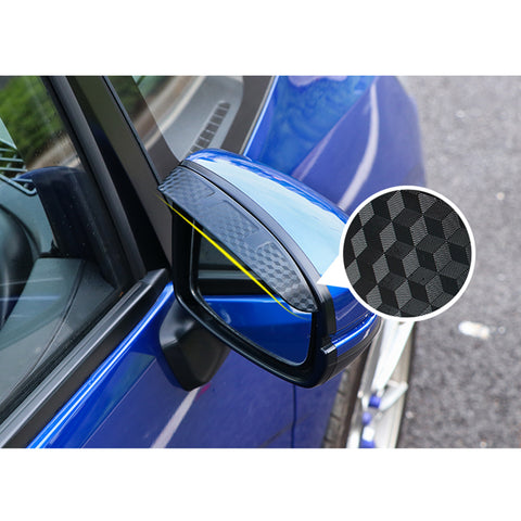 2pcs Rear View Mirror Anti-rain Cover Auto Guard Shade For Toyota RAV4 2016-2019