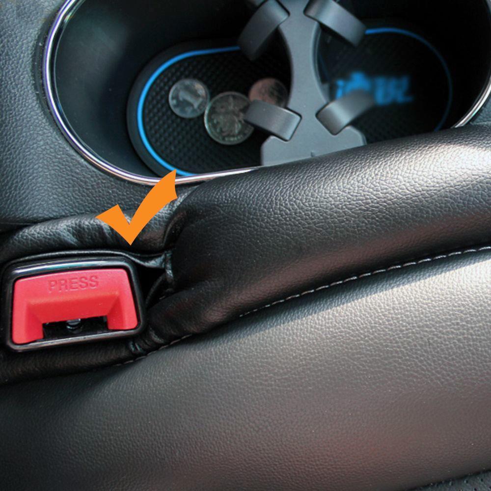TOKOSIO Car Seat Gap Filler,The Gap Between Seat and Console Crevice Crack  Plug Drop Blocker,PU Leather Keep Things from Falling Console Seat Gap