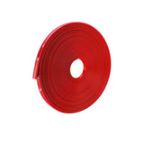 Red\ White 8M Car Rubber Stripe Wheel Hub Rim Edge Protection Tire Guard Sticker