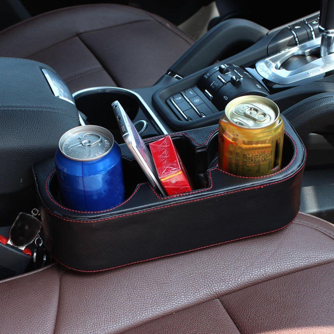 Car Seat Seam Storage Box Multi Function Beverage Rack Car Products Mobile  Phone Pad Card Coin Bag Accessories Storage Case