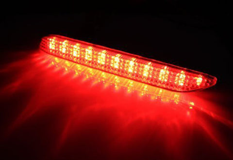 2x LED Red Lens Bumper Taillight Reflector Brake Lights For Lexus Toyota