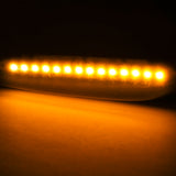 Smoke Lens Dynamic Amber LED Indicators Blinker Side Marker Turn Signal Light Running Sequential For BMW E90 E91 E92 E93 E60 E61 E46 E83 E81
