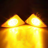 LED Amber Front Cab Flare Side Marker Turn Signal Corner Light Lamp for Kenworth T660 T600 T170 T270 T370 Semi-Trucks