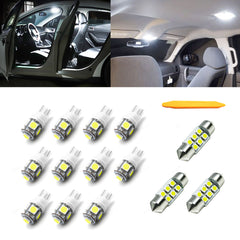 14x White LED Interior Lights Package Full Map Dome For Toyota Camry 2012 - 2018