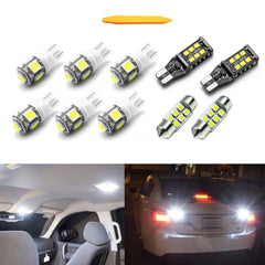 White LED Light Kit Interior License Reverse Package for Toyota RAV4 2006-2015