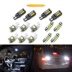 White LED Interior Reverse Light Package Kit for Nissan Titan XD 2016-2019 2020