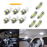 White LED Interior Package Light Bulbs Kit For Mazda 6 2014 2015 2016 2017 2018