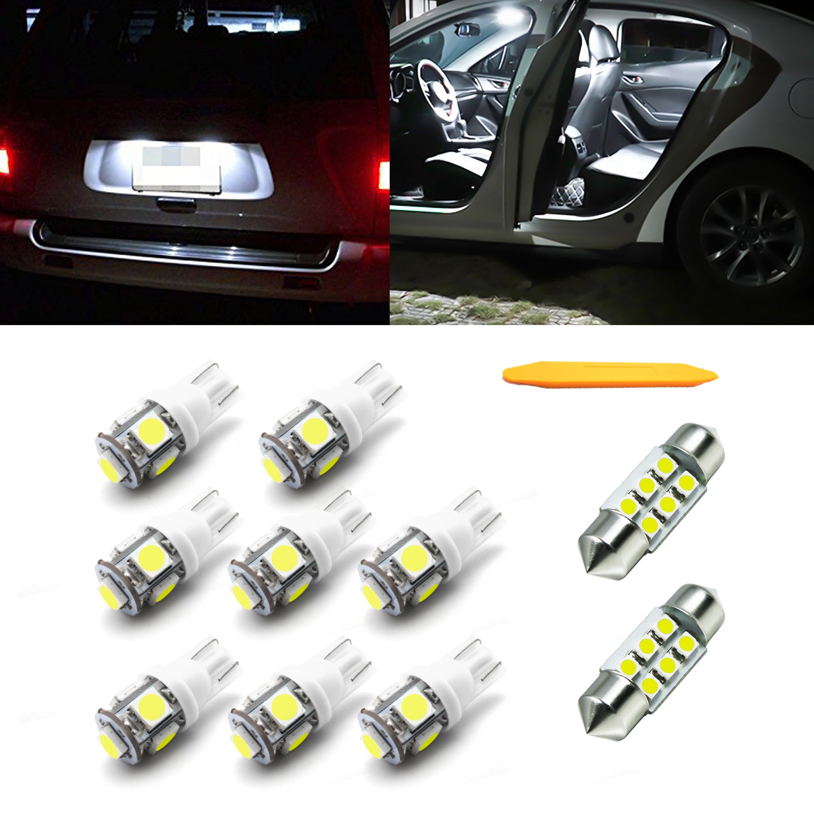 MaXtron® SMD LED Innenraumbeleuchtung Toyota Prius Plus Innenraumset
