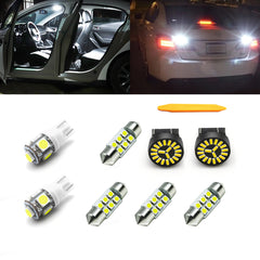 White LED Interior Package Reverse License Lights Kit For Honda CR-V 2007-2012