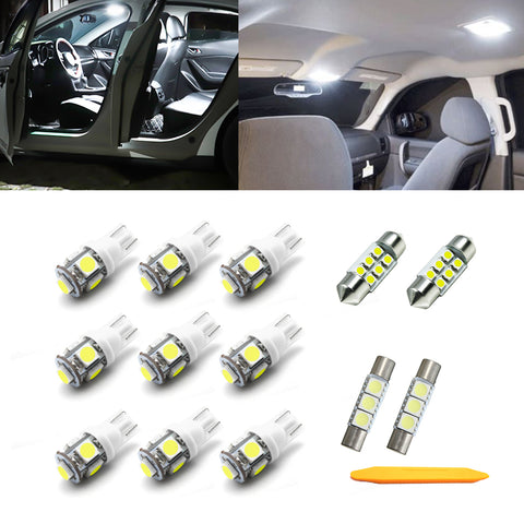 6000K White Car LED Interior Light Package Kit for Honda Odyssey 2011-2019 2020