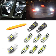 LED Package Kit for Nissan Pathfinder 2005-2012 Interior + Reverse Light Tool 10