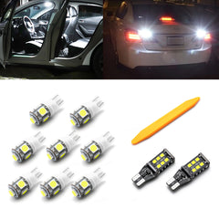 White LED Interior Reverse Light Package Kit for Chevy Cruze 2011-2017 2018 Tool