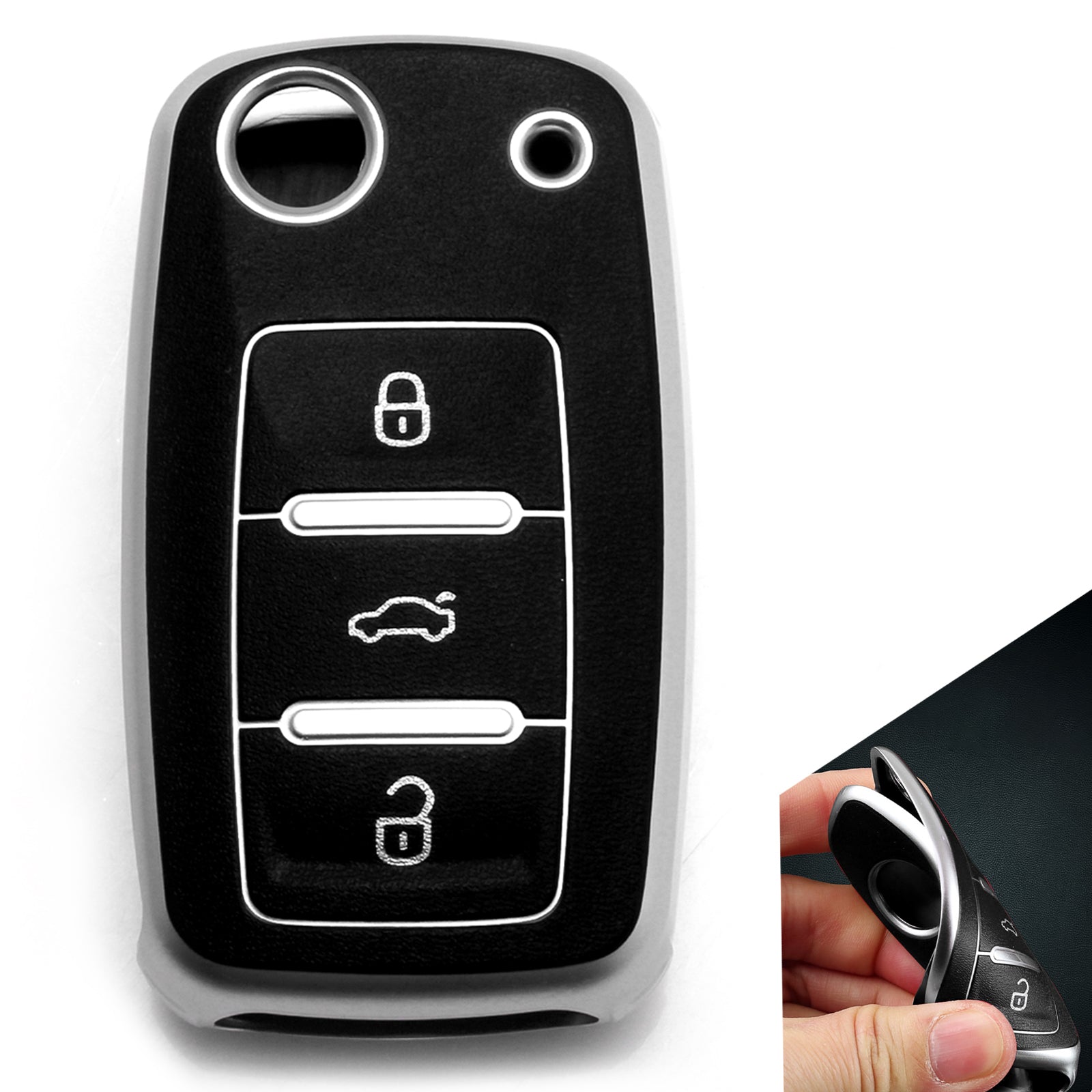 Buy Car Key Cover For Volkswagen, Full Protection Key Fob Cover