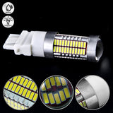 3157 White/Amber/Red Projector Lens 106-SMD LED Bulbs for Turn Signal Parking Corner Lights