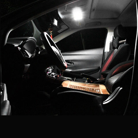 White LED Interior + Reverse Light Package Kit For Honda Civic Coupe 2006-2012