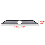 Glossy Black Rear Trunk Lid Frame Moulding Cover Trim For Toyota RAV4 2019-2024