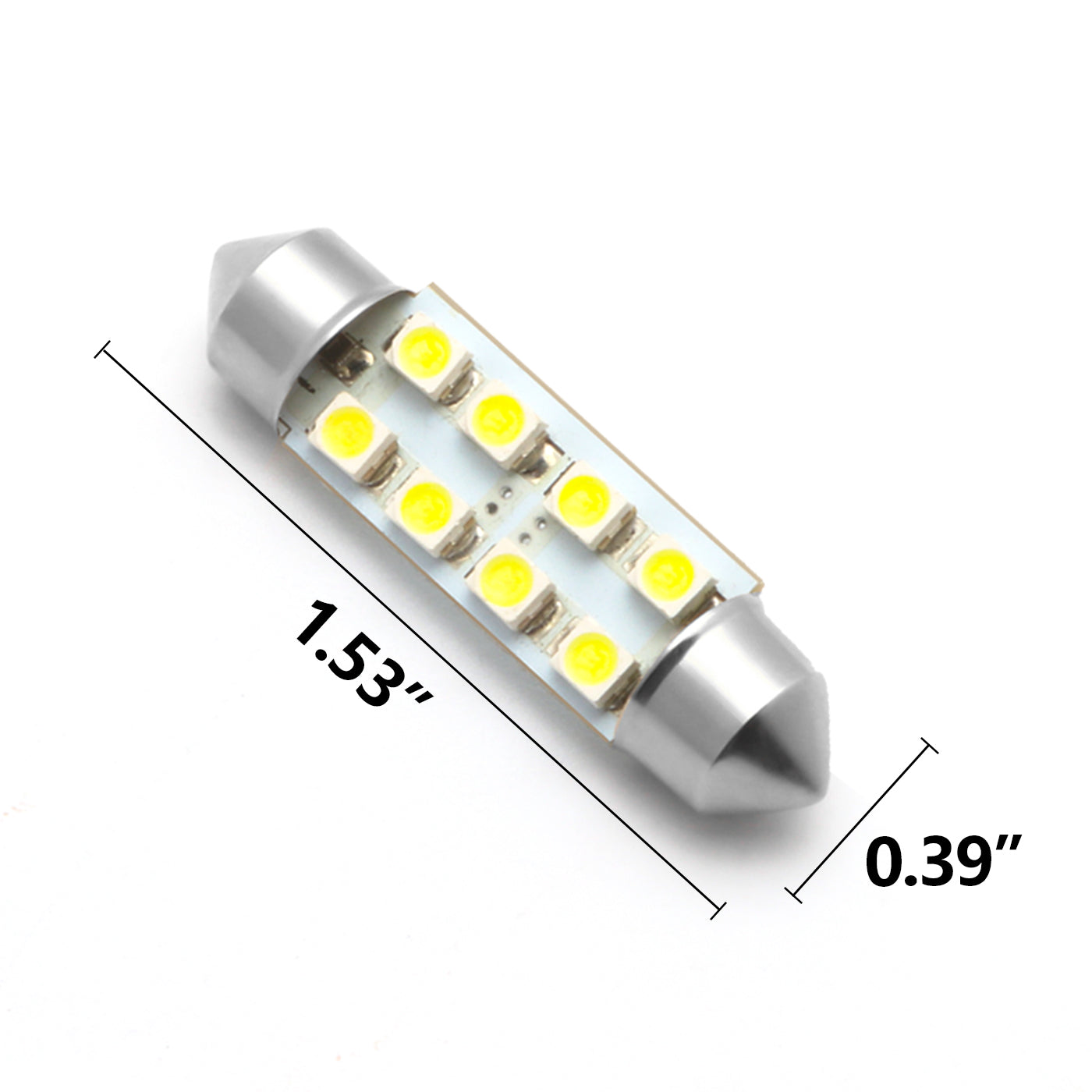 Complete 7-Piece White LED Interior Light Kit For Dodge Challenger (2008-2020) - Map, Trunk, License Plate Lights