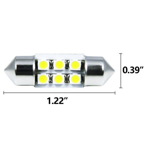 18x White LED Light Interior Package Kit for Infiniti FX35 FX37 FX50 QX70 09-19
