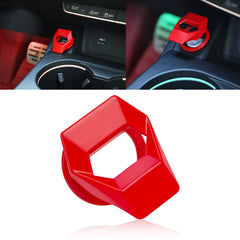 1.5" Red Diamond Aluminum Engine Start Stop Push Button Switch Ring Trim Cover