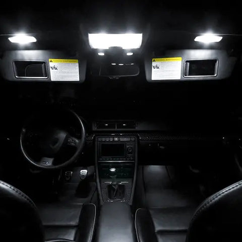 8x White Interior LED Lights Package Kit for Hyundai Elantra 2017 2018 2019 2020