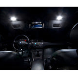 2008 - 2012 up Mitsubishi Lancer Evo X 6-Light LED Full Interior Lights Package Kit [White\ Blue]