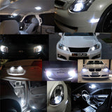 For 2008 - 2012 Audi Q7 12x-Light SMD Full LED Interior Lights Package Kit White \ Blue