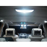 2011-2014 Chevy Cruze 6x Light Bulbs SMD Interior LED Lights Package Kit White\ Blue