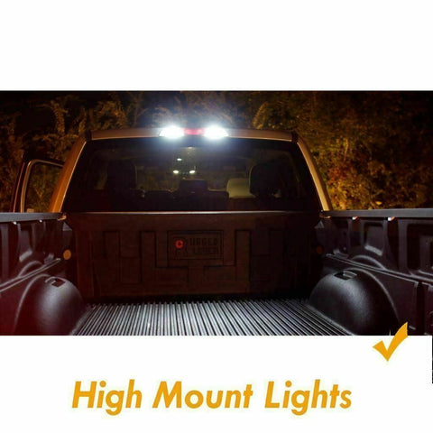 For Ford F-150 2015-2017 LED High Mount, Backup, License Plate Combo Light Kit