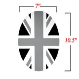 Vinyl UK Flag For Mini Cooper Clubman F54 2014+ Gas Tank Cap Cover Decal Sticker