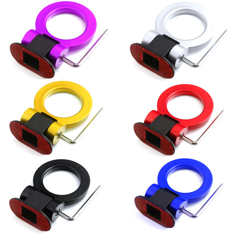 Universal Sports JDM Track Racing Style Tow Hook Ring For Audi BMW Cadillac Chevrolet Chrysler etc[Red\ Silver\ Gold\ Purple\ Black\ Blue]
