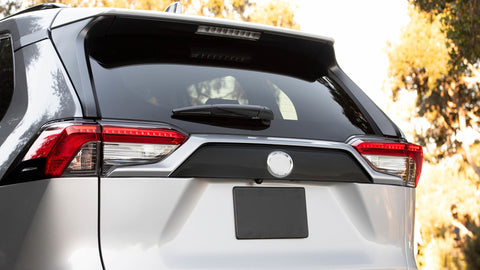 Glossy Black Rear Trunk Lid Frame Moulding Cover Trim For Toyota RAV4 2019-2024