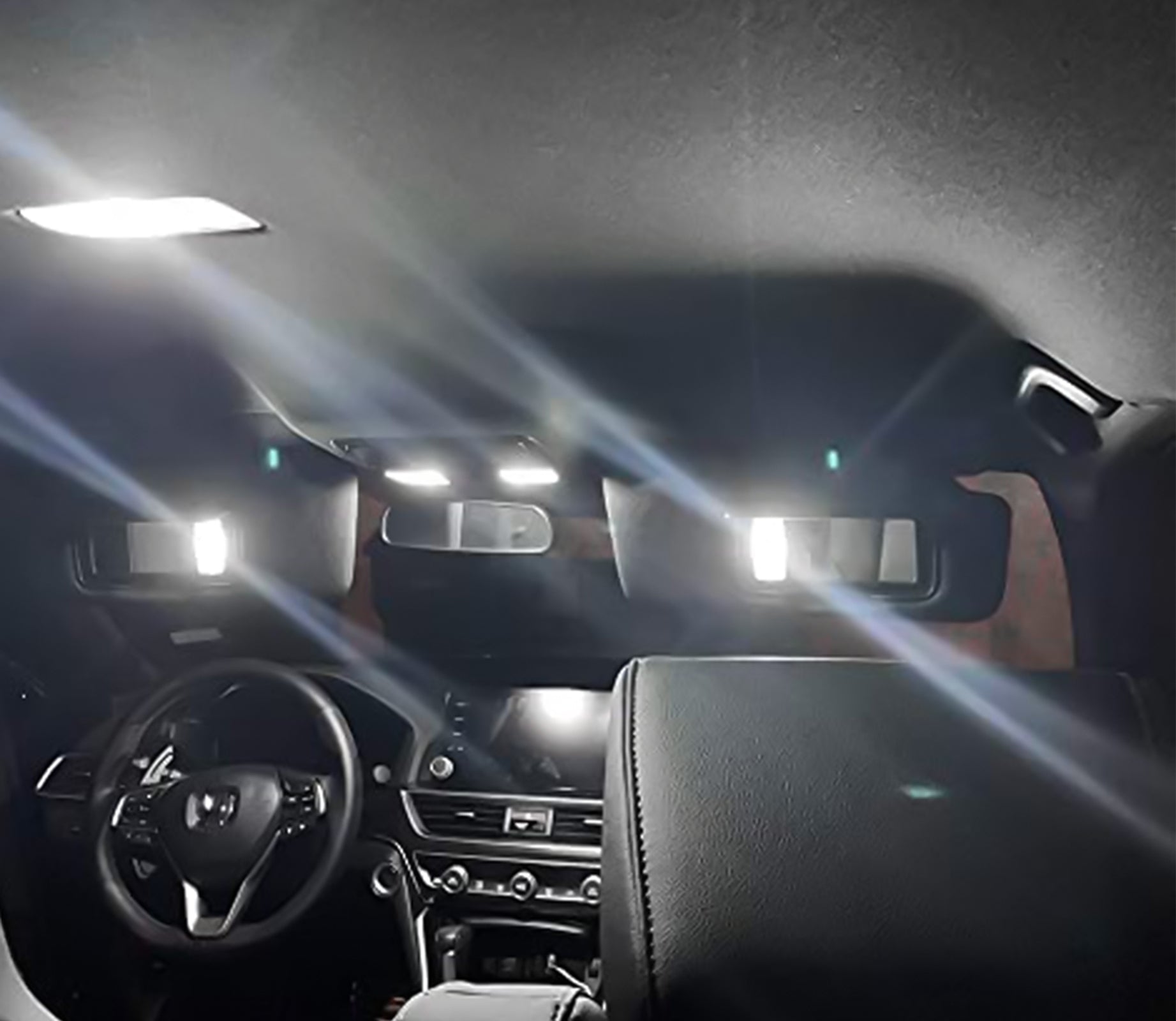 Xotic Tech 8-Piece 6000K White LED Interior Light Kit For Toyota Tacoma 2016-2021